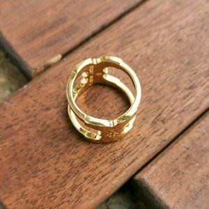 Tory Burch Gemini Link ring gold Size 6
